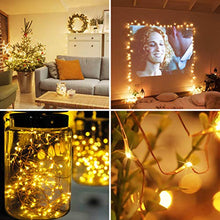 Carica l&#39;immagine nel visualizzatore di Gallery, Luci LED Batteria [2 Pezzi], Litogo Catena Luminosa 5m 50 Filo Rame... - Ilgrandebazar