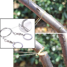 Carica l'immagine nel visualizzatore di Gallery, WENTS Sega Sopravvivenza Filo 2PCS Mini in Acciaio Inox Emergenza...