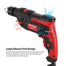 Carica l&#39;immagine nel visualizzatore di Gallery, Trapano elettrico, Meterk 850w 3000 RPM a Percussione, martello e... - Ilgrandebazar