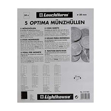 Carica l&#39;immagine nel visualizzatore di Gallery, coin sheets OPTIMA, for 54 coins up to 20 mm Ø, clear - Ilgrandebazar