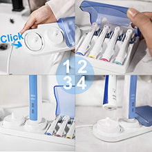 Carica l'immagine nel visualizzatore di Gallery, Portaspazzolino per spazzolini elettrici. Base di sostegno Poketech per...