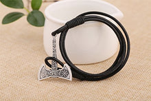 Carica l'immagine nel visualizzatore di Gallery, fishhook Wicca Norse Viking Thor Hammer Doppia Ascia Aegishjalmur timone di...