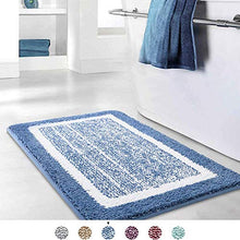 Carica l'immagine nel visualizzatore di Gallery, Color&amp;Geometry Tappetino da Bagno, 40 x 60 cm Tappetini Bagno 40x60cm, Blu