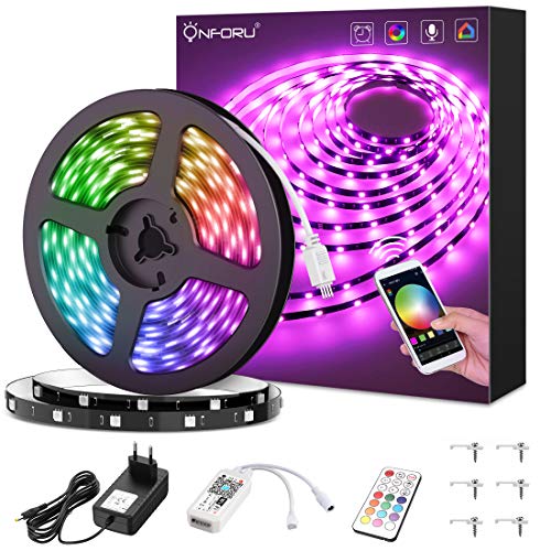 Onforu Smart Striscia LED, 5M LED Intelligente, 5 Metri - Ilgrandebazar