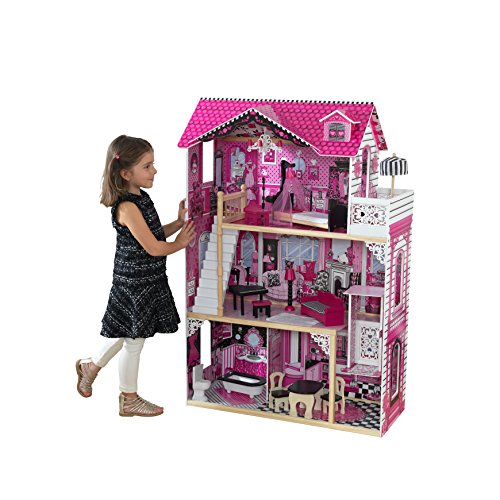 Kidkraft 65093 Casa delle Bambole Amelia in Legno adatta per di 30... - Ilgrandebazar