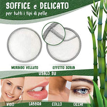 Carica l&#39;immagine nel visualizzatore di Gallery, Dischetti Struccanti Lavabili in Bambù | Pulizia Scrub Viso | Dischetti... - Ilgrandebazar
