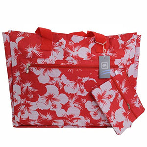 Aqua Di Mare Borsa Quadrata Stampata Rosso M,