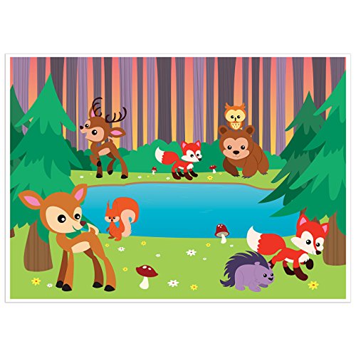 Blue Panda - Sfondo fotografico con animali del bosco simpatici animali...