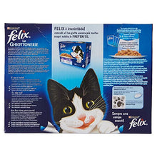 Carica l'immagine nel visualizzatore di Gallery, Purina Felix le Ghiottonerie Umido Gatto Le Varietà con Platessa, Tonno,...