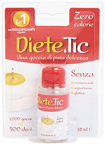 Diete.Tic - Dolcificante Liquido, zero calorie - 50 ml