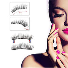Carica l&#39;immagine nel visualizzatore di Gallery, H-Piano - Ciglia magnetiche, 3 magneti, 4 pezzi, set di ciglia magnetiche...