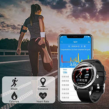 Carica l'immagine nel visualizzatore di Gallery, Smartwatch, braccialetto fitness orologio sportivo Smart Watch con...
