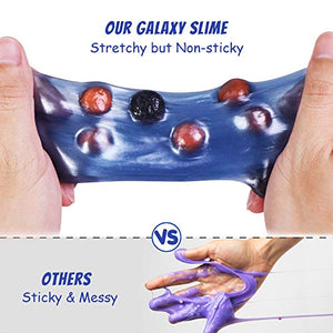 Joyjoz Slime Fluffy Kit 12 Confezioni, Galaxy Putty Prank Skull... - Ilgrandebazar