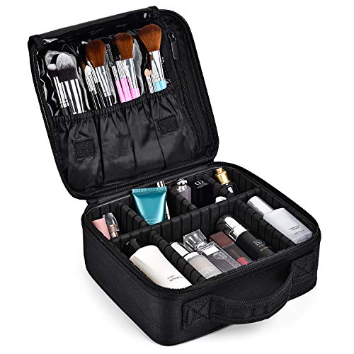 Make Up Bag Professional Beauty Case da Viaggio Makeup Astuccio per M1, Nero