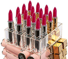 Carica l&#39;immagine nel visualizzatore di Gallery, Dispola4top Acrilico Lip Gloss Makeup Organizzatore,Acrilic 360 -Degree... - Ilgrandebazar