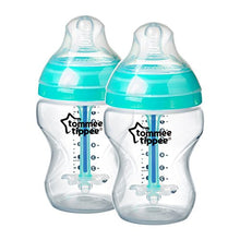 Carica l'immagine nel visualizzatore di Gallery, Tommee Tippee Biberon Anti-Colica Avanzato, 260 ml (Confezione da 2), Neutro