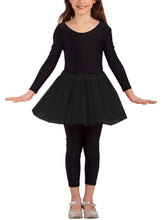 Carica l&#39;immagine nel visualizzatore di Gallery, Gonna tutu in tulle per bambina - Danza Classica - Bimba - 3 2-7 anni, Nero - Ilgrandebazar