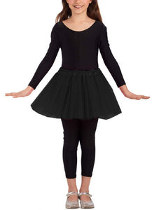 Gonna tutu in tulle per bambina - Danza Classica - Bimba - 3 2-7 anni, Nero - Ilgrandebazar