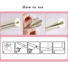 Carica l'immagine nel visualizzatore di Gallery, Vicloon Protezioni per Bordi, 2M * 2 Set Simpatico Rullo Latte Bianco(2M*2)