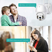 Carica l'immagine nel visualizzatore di Gallery, IP Camera WiFi Esterno FHD 1080P Telecamera di Sorveglianza, Rilevamento...