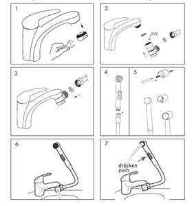 EISL, Doccetta a mano per lavandino - DX25