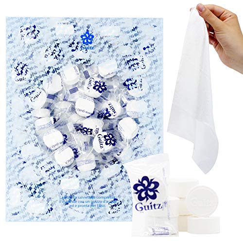 Guitz 100 Salviette Compresse Confezionate Singolarmente 2.0 Salviettine... - Ilgrandebazar
