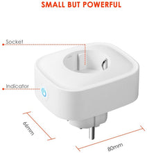 Carica l'immagine nel visualizzatore di Gallery, Presa Smart WiFi 16A 3680W Presa Intelligente TECKIN Spina Energy Monitor, Compatibile con Alexa Echo e Google Home, Controllo da Remoto, Funzione Timer, Presa Wireless per IOS Android APP(2 pack)