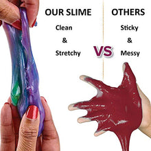 Carica l&#39;immagine nel visualizzatore di Gallery, SWZY Fluffy Slime, 6 Pack Galaxy Slime Kit Stress Relief DIY Toys Fruit - Ilgrandebazar