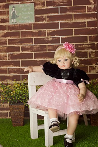ZIYIUI Bambole Reborn 24'' 60 cm Realistico Baby Dolls Bambino Neonatale...