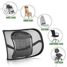Carica l&#39;immagine nel visualizzatore di Gallery, Supporto Lombare, RenFox Schienale Ergonomico Cuscino Pad Lombare... - Ilgrandebazar