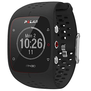 Polar M430, Orologio GPS Multisport con Cardiofrequenzimetro M-L, Nero