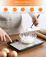 Carica l&#39;immagine nel visualizzatore di Gallery, Bilancia Cucina Digitale, HOMEVER 15kg con 6 Measuring...