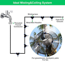 Carica l&#39;immagine nel visualizzatore di Gallery, Aiglam Nebulizzatore Giardino da Esterno Sistema Noir