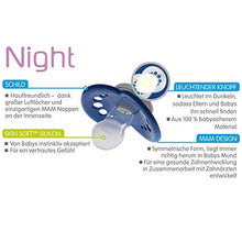 Carica l&#39;immagine nel visualizzatore di Gallery, MAM 667077 – Cuccio in silicone, Night, adatto dai 16 ai 16 mesi, 16+ - Ilgrandebazar