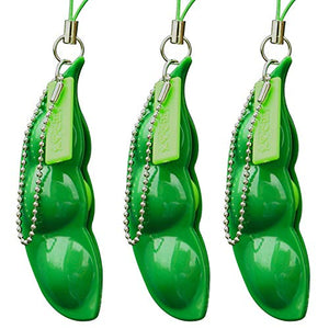 Rmeet Portachiavi Antistress,3 Pack Spremere Fagiolo Agitarsi 3 - Ilgrandebazar