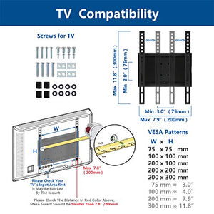 RFIVER Supporto TV Tavolo Universale Girevole Piedistallo Porta 20" -- 40" - Ilgrandebazar