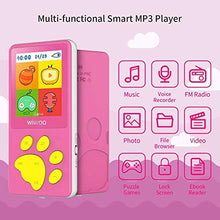 Carica l&#39;immagine nel visualizzatore di Gallery, MusicFun Lettore MP3 Bambini, 1.8&quot; LCD Schermo HiFi Bambini con Giochi,...