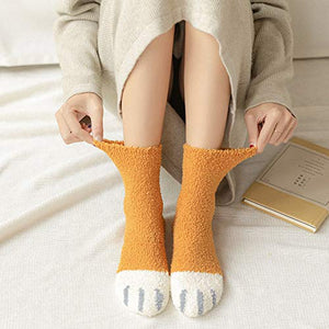 Calze Gatto Collant Donna 6 paia di artigli da gatto invernali Calzini da... - Ilgrandebazar