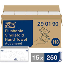 Carica l'immagine nel visualizzatore di Gallery, Tork 290190 Asciugamani Piegati a V Advanced, Dissolvimento Rapido, 2 Veli,... - Ilgrandebazar