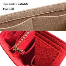 Carica l'immagine nel visualizzatore di Gallery, NEPAK Organizzatore di feltro per donne (con borsa rimovibile),Feltro Beige