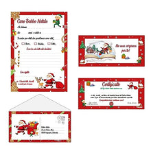 Carica l'immagine nel visualizzatore di Gallery, KOÏLWËS Letterina Babbo Natale - Certificato di Babbo Natale Libro dei Bambini Buoni - Idee Regali Bambini Natale Originali - Kit Babbo Natale - Regali Natale