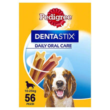 Carica l'immagine nel visualizzatore di Gallery, Pedigree Dentastix al Giorno Medium 10-25 kg Confezione Scorta, 56...