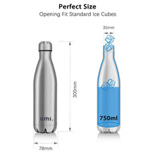Carica l&#39;immagine nel visualizzatore di Gallery, Umi. by Amazon - Borraccia Termica, 750ml Bottiglia Acqua in Acciaio Inox,... - Ilgrandebazar