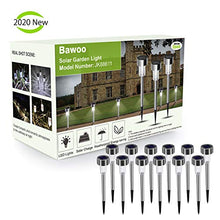 Carica l'immagine nel visualizzatore di Gallery, Bawoo Lampada Solare Giardino Esterno 12pcs LED Luci Solari Lampade...
