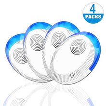 Carica l&#39;immagine nel visualizzatore di Gallery, 4 Pack Ultrasuoni Repellente per Topi antizanzare ad Anti Zanzare...