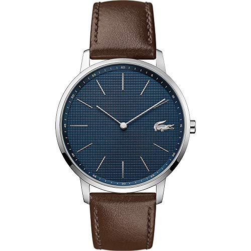 Lacoste Orologio Analogico Quarzo Uomo con Cinturino in Pelle 2011003 - Ilgrandebazar