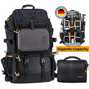 TARION Pro PB-01 Zaino fotografico Colore Nero Capienza Grande Pb-01