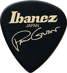 Ibanez B1000PG-BK - Plettri autografati Paul Gilbert, 6 pz, colore: Nero - Ilgrandebazar