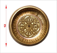Carica l&#39;immagine nel visualizzatore di Gallery, Campana Tibetana Armonica 7 Metalli 12 cm Originale del Nepal campana 12cm - Ilgrandebazar