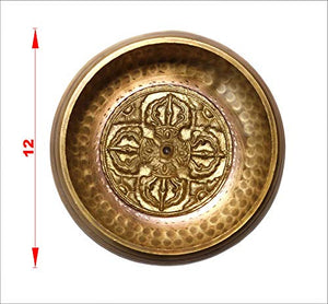 Campana Tibetana Armonica 7 Metalli 12 cm Originale del Nepal campana 12cm - Ilgrandebazar